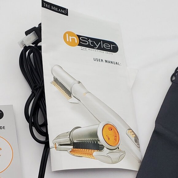 NWT InStyler rotating Iron 3-in-1 styling Straightening, Curling & Volume - Picture 4 of 4